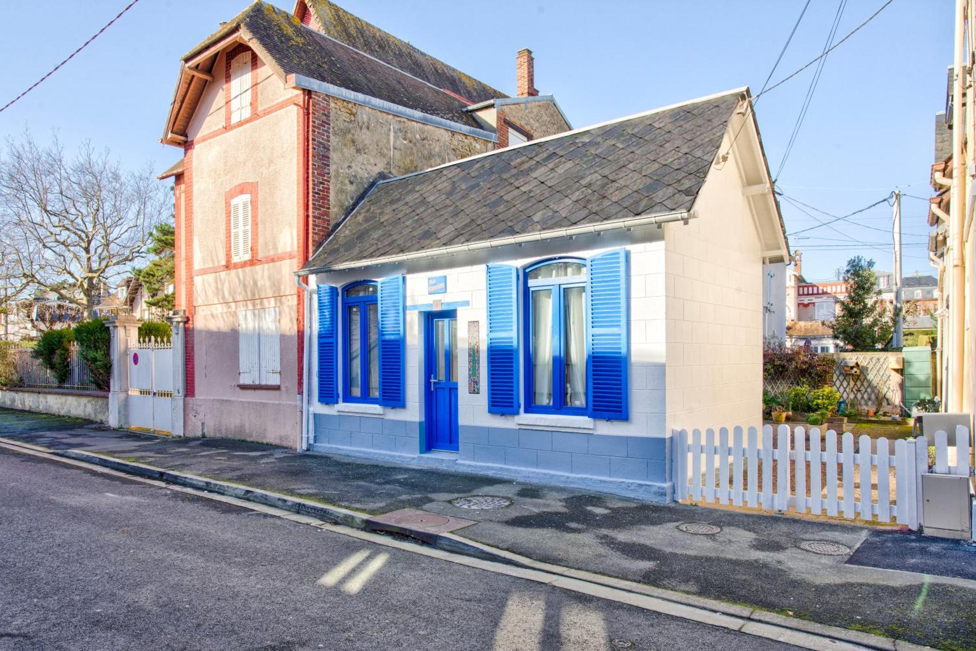 La Maison De Pecheur De Ginette Cabourg Exterior foto